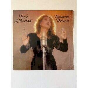 Tania Libertad Nuevamente Boleros Clear Vinyl Philips 15325 Shrink EX Import Mex